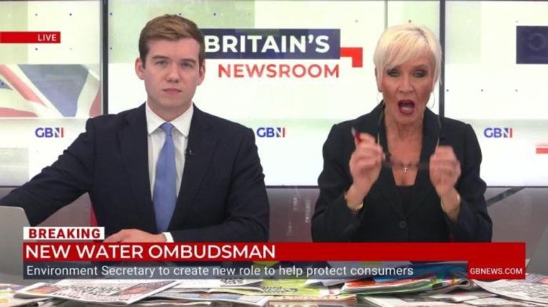 Moment Feargal Sharkey bursts out laughing on GB News as he hears Labour’s water plan: ‘Flabbergasted!’